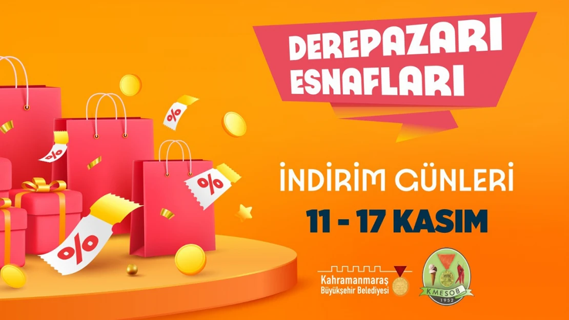 Kahramanmaraş'ın merkezinde indirim günleri başlıyor