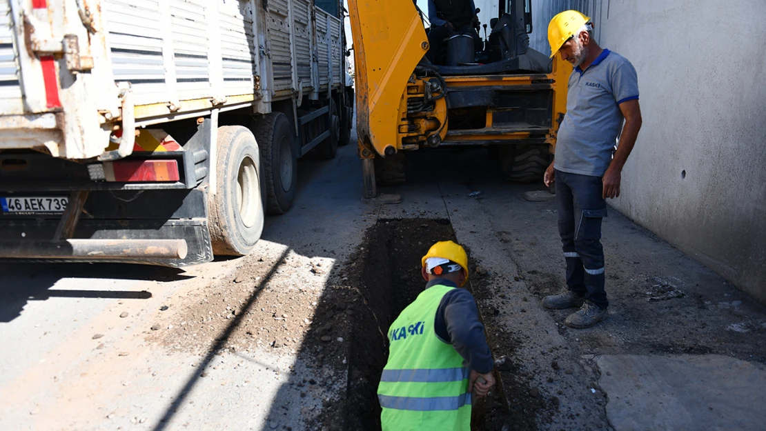 Kahramanmaraş'ın o mahallesinde içmesuyu sorunu çözüme kavuştu