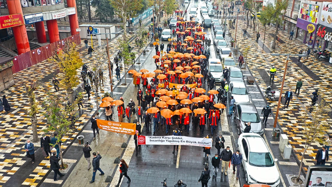 Kahramanmaraş, 'kadına yönelik şiddete birlikte dur demek için' yürüdü