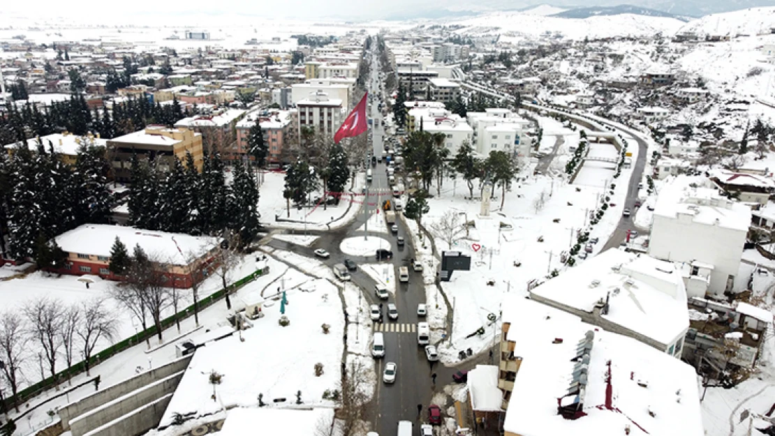 Kahramanmaraş merkez ve 5 ilçe için yoğun kar yağışı uyarısı