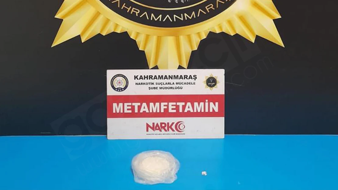 Kahramanmaraş narkotik operasyon: 2 kişi tutuklandı