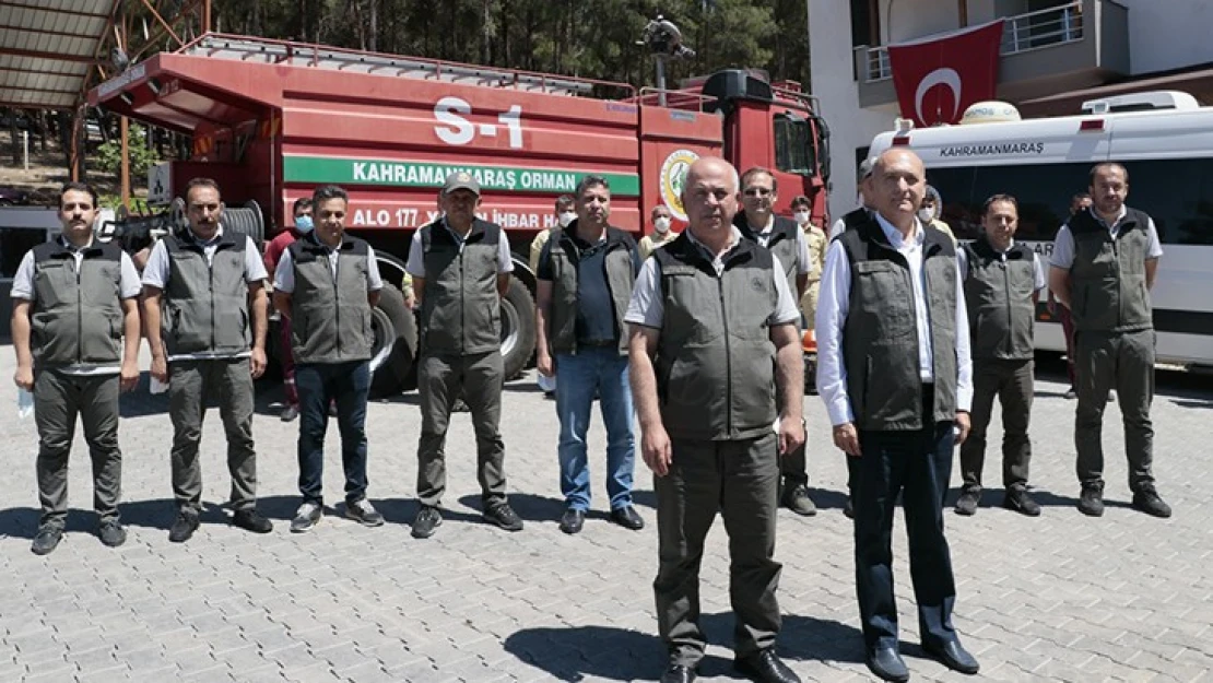 Kahramanmaraş Orman Bölge Müdürlüğünden gerçeği aratmayan tatbikat