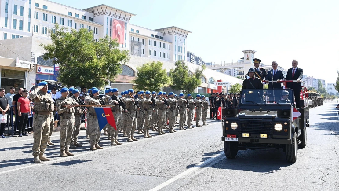 Kahramanmaraş'ta 30 Ağustos Zafer Bayramı coşkuyla kutlandı