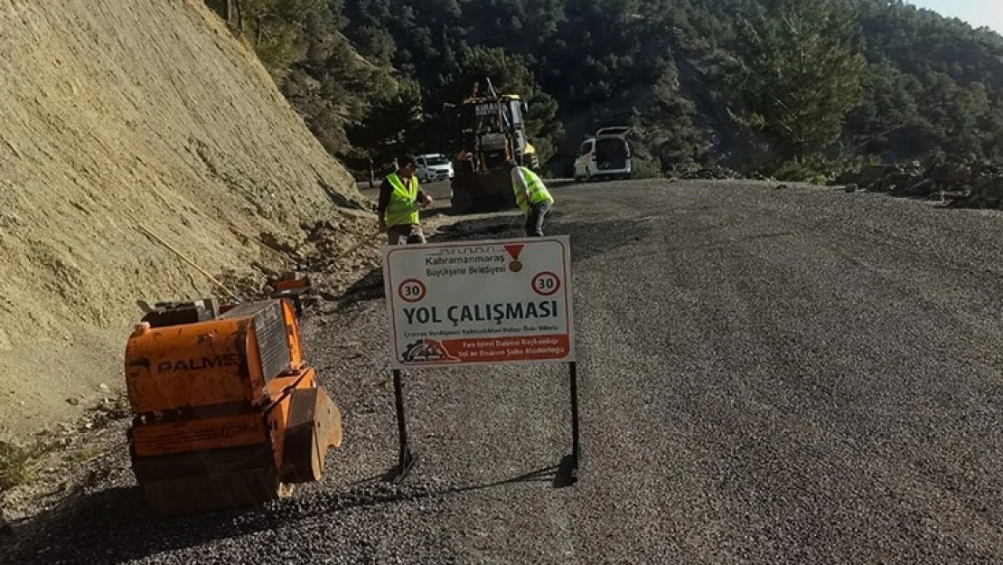 Kahramanmaraş'ta 5 Mahallenin daha ulaşım sorunu gideriliyor