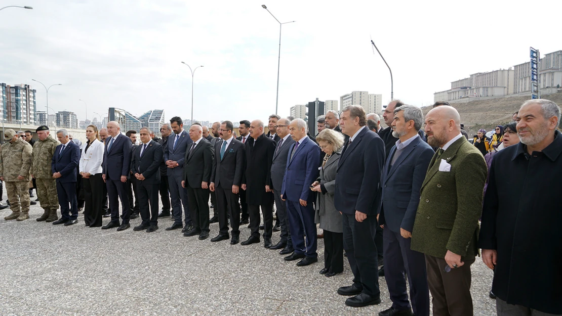 Kahramanmaraş'ta 6 Şubat Deprem Anıtı açıldı