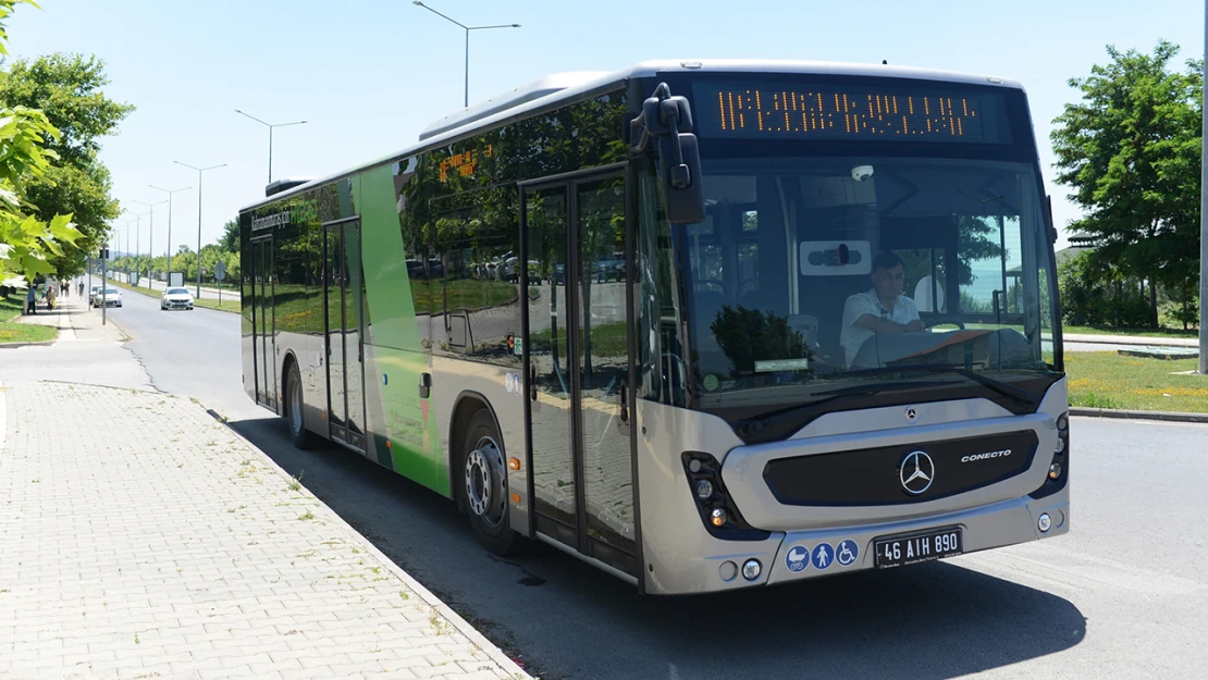 Kahramanmaraş'ta 70 dakika içerisinde aktarma ücretsiz