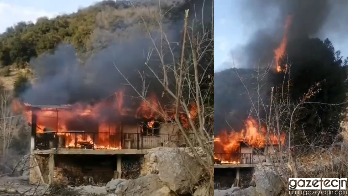 Kahramanmaraş'ta alevler evi küle çevirdi!