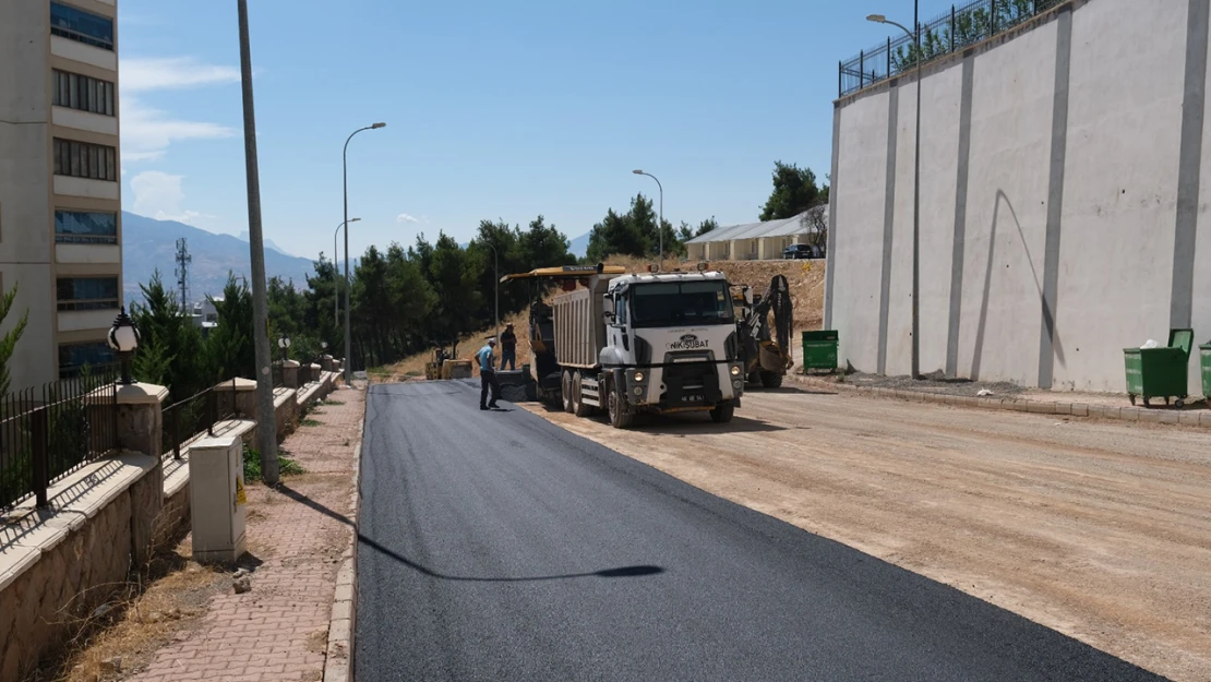 Kahramanmaraş'ta asfalt seferberliği