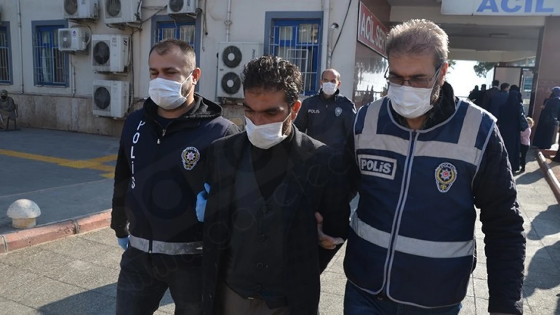 Kahramanmaraş'ta eşinin tabancayla vuran zanlı tutuklandı