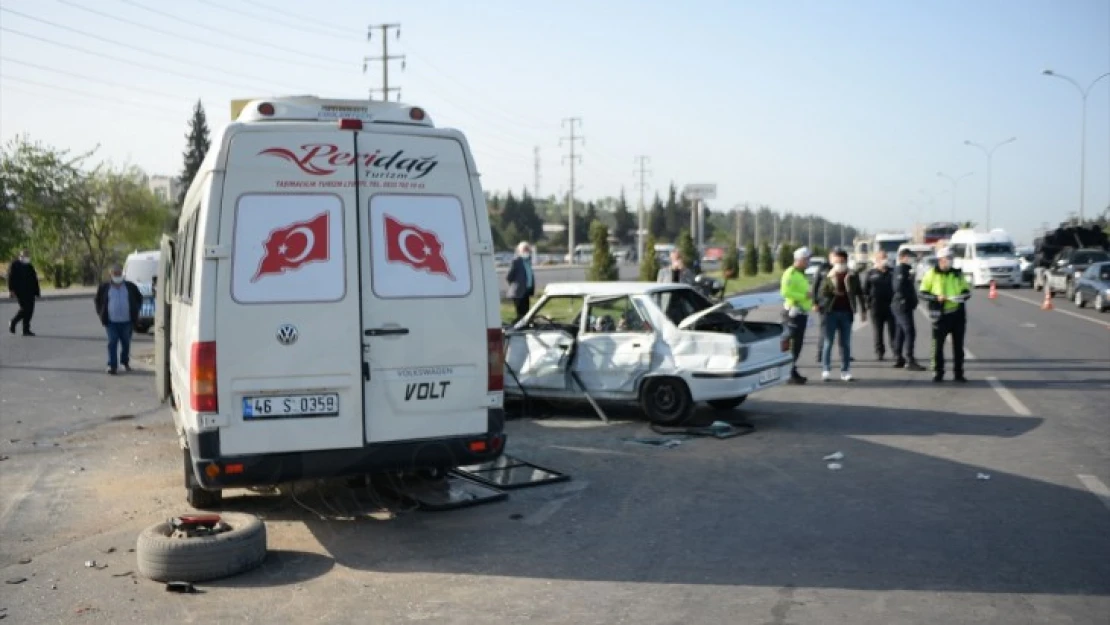 Kahramanmaraş'ta feci kaza can aldı