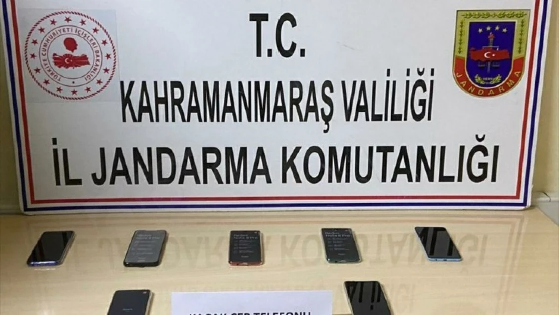 Kahramanmaraş'ta gümrük kaçağı telefon ele geçirildi