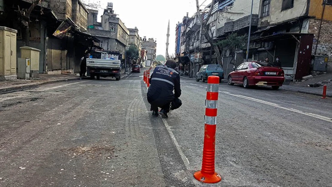 Kahramanmaraş'ta güvenli otobüs yolu oluşturuldu