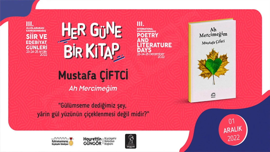 Kahramanmaraş'ta her güne bir kitap etkinliği başladı