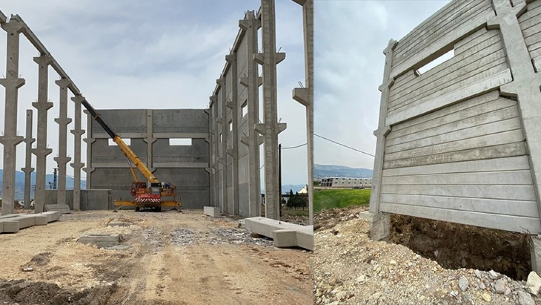 Kahramanmaraş'ta inşaattan düşen işçi hayatını kaybetti