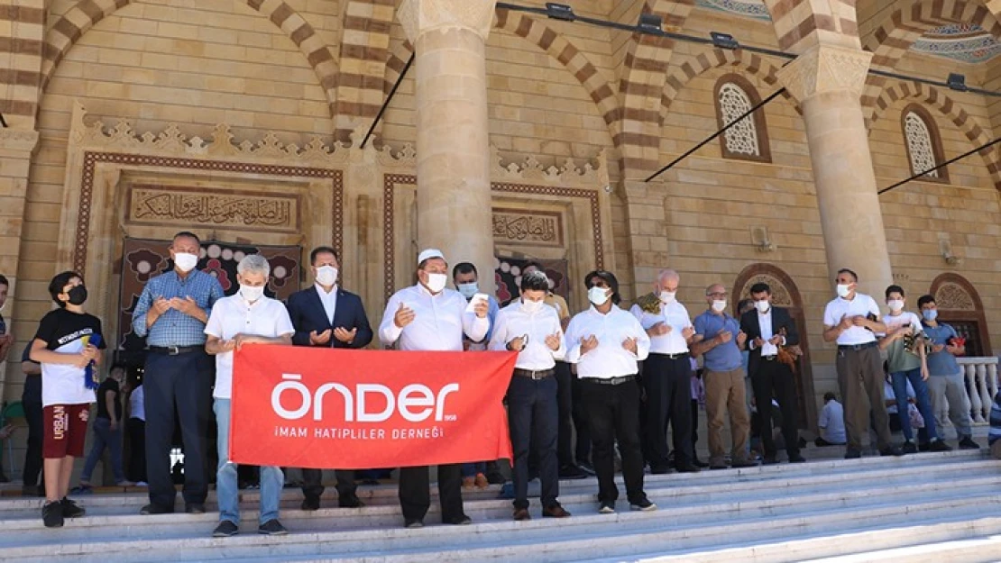 Kahramanmaraş'ta İsrail'in Filistin'e yönelik saldırıları protesto edildi