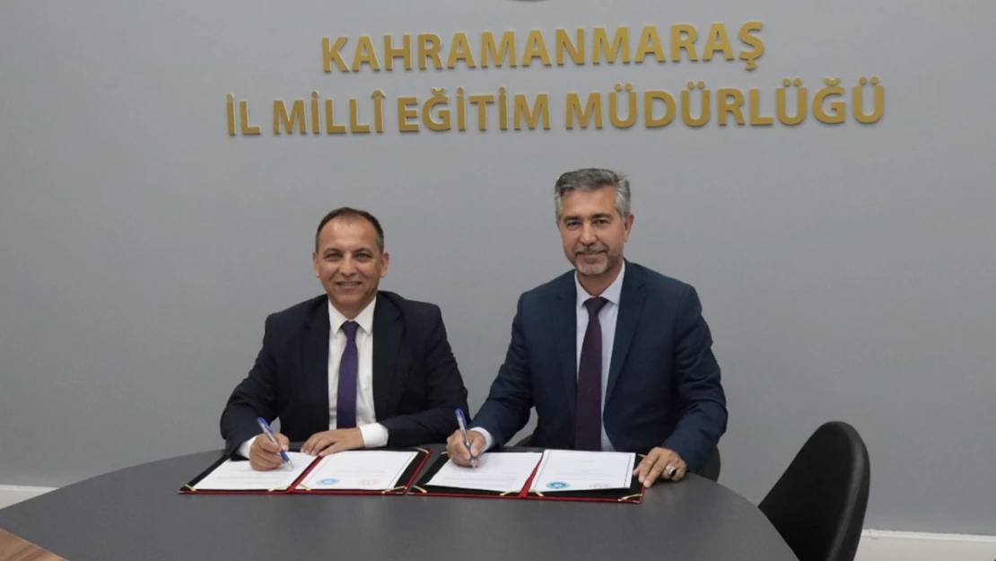 Kahramanmaraş'ta İzcilikle Hayata Tutun projesi için imzalar atıldı