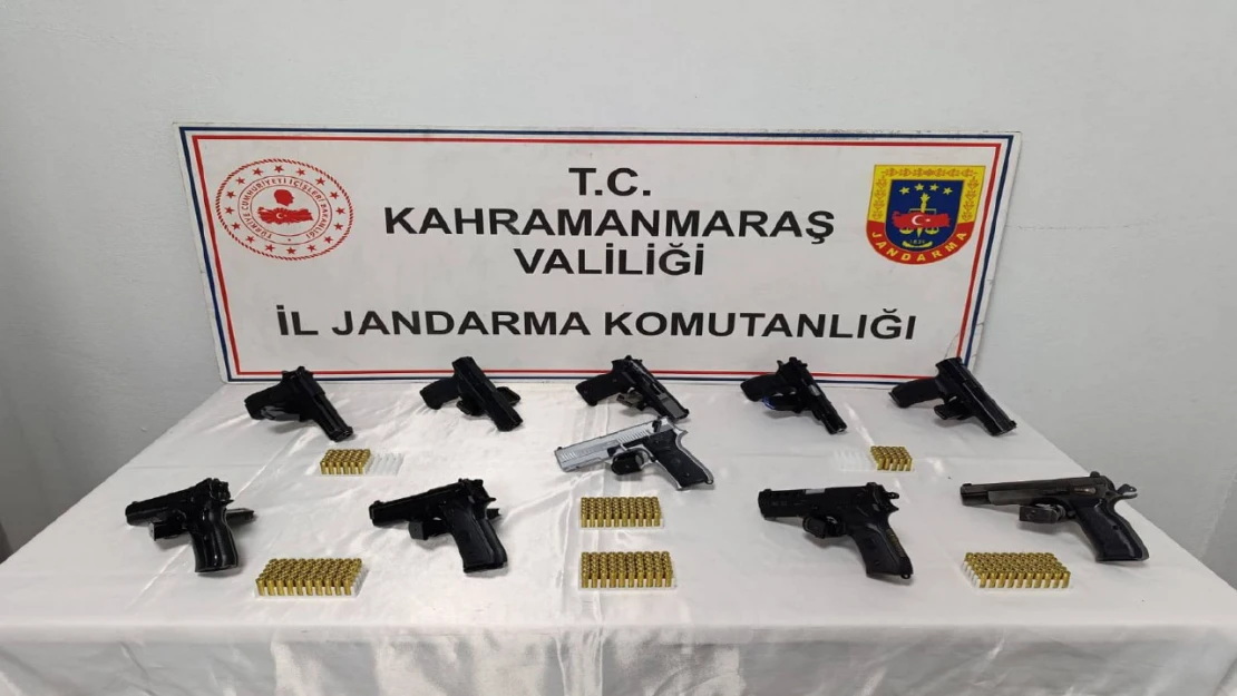 Kahramanmaraş'ta Jandarma'dan büyük operasyon