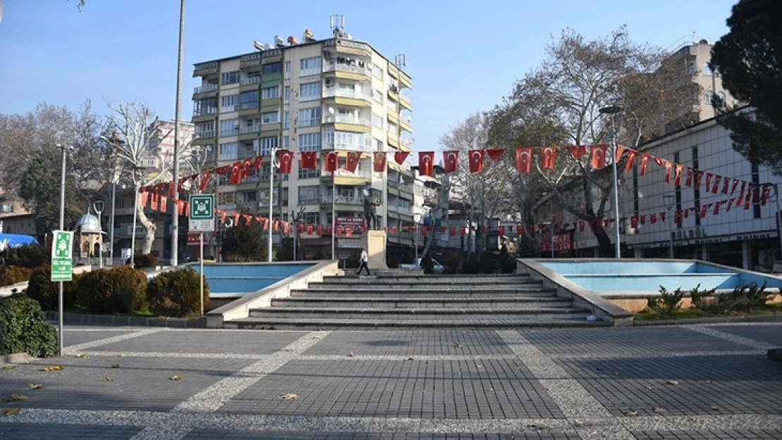 Kahramanmaraş'ta kısıtlamanın ilk gününde sessizlik hakim