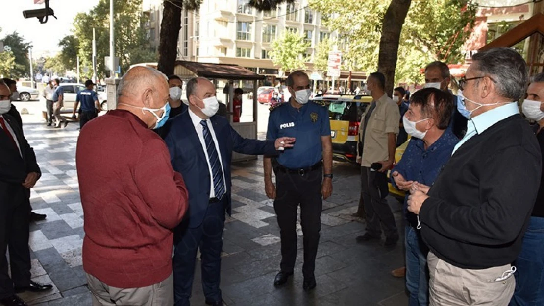 Kahramanmaraş'ta Kovid-19 denetimleri yapıldı