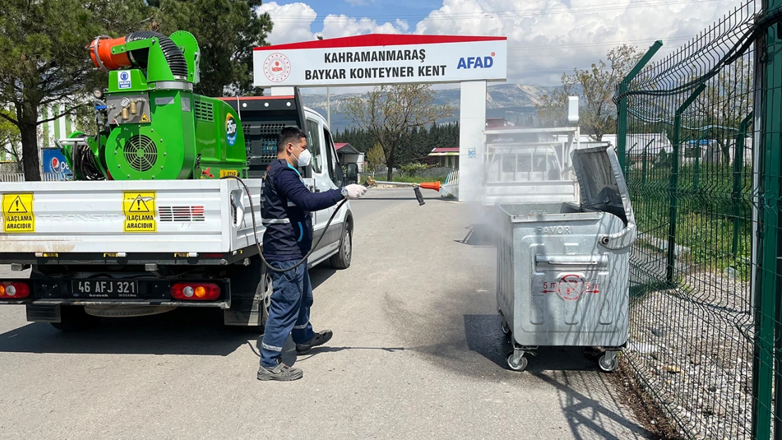 Kahramanmaraş'ta ortak kullanım alanları Ramazan Bayramına hazır