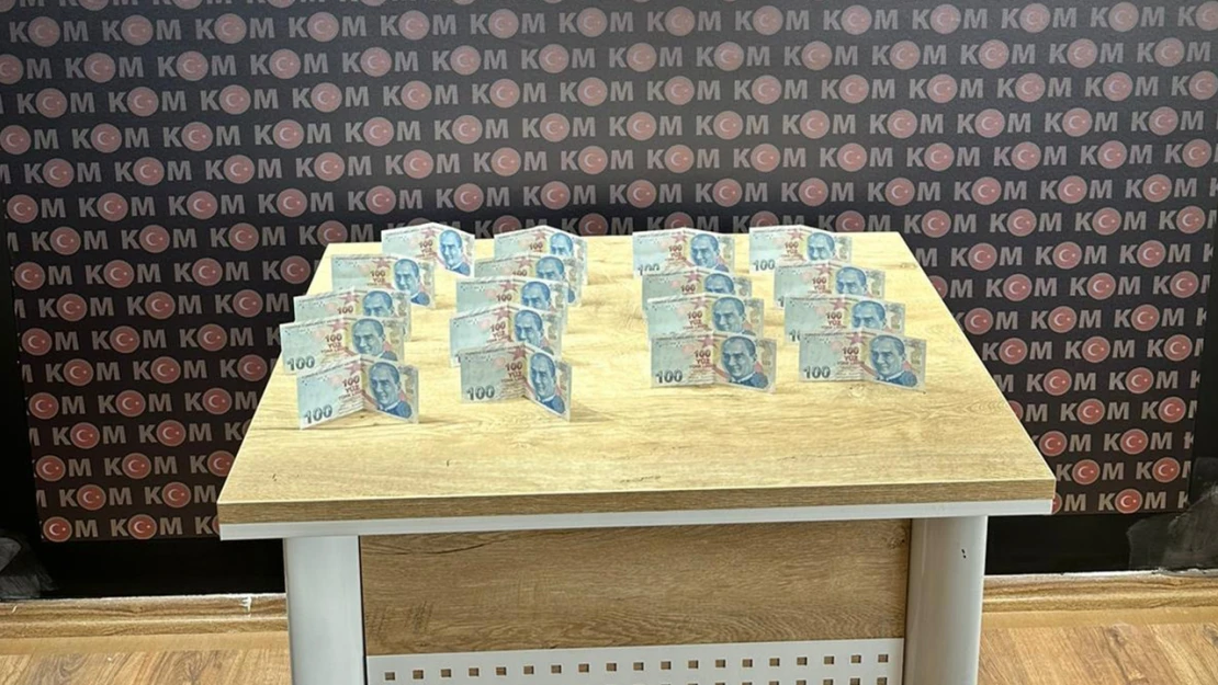 Kahramanmaraş'ta sahte para oyununu polis bozdu