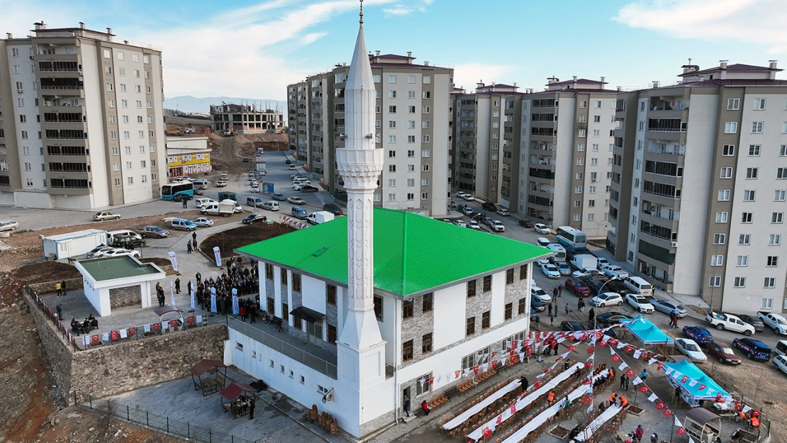 Kahramanmaraş'ta Sema Dokumacı Camii ve Taziye Evi törenle açıldı