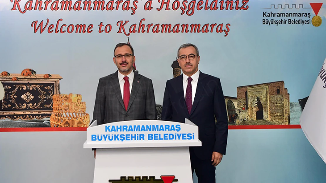 Kahramanmaraş'ta Semt Sahaları ve Su Sporları Merkezi kurulacak