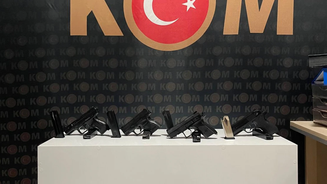 Kahramanmaraş'ta silah ticareti operasyonu