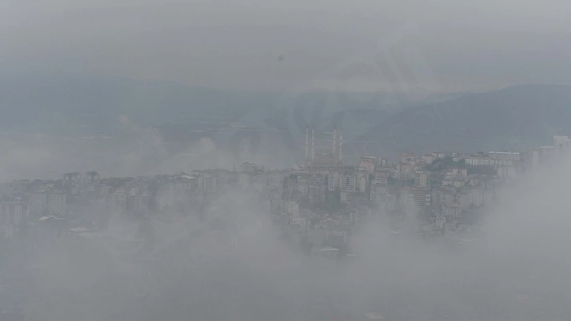 Kahramanmaraş'ta sis etkili oldu