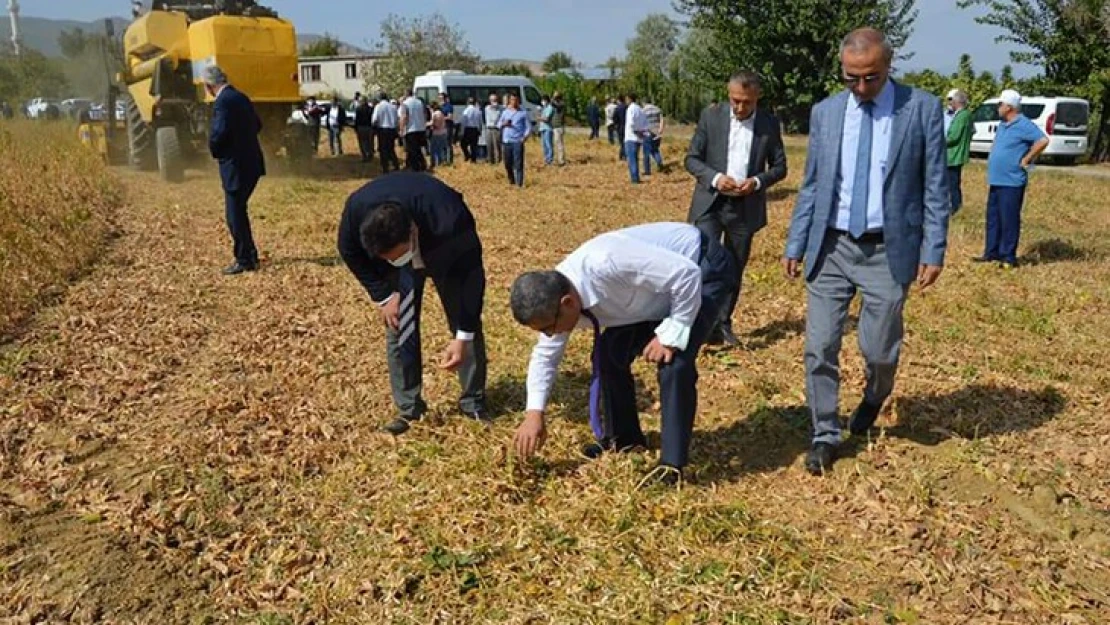 Kahramanmaraş'ta soya hasat günü etkinliği düzenlendi