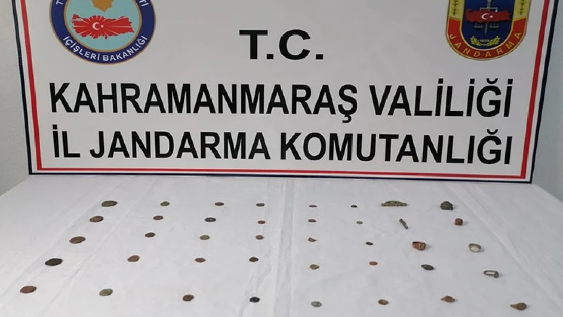 Kahramanmaraş'ta tarihi eser kaçakçılığı operasyonu