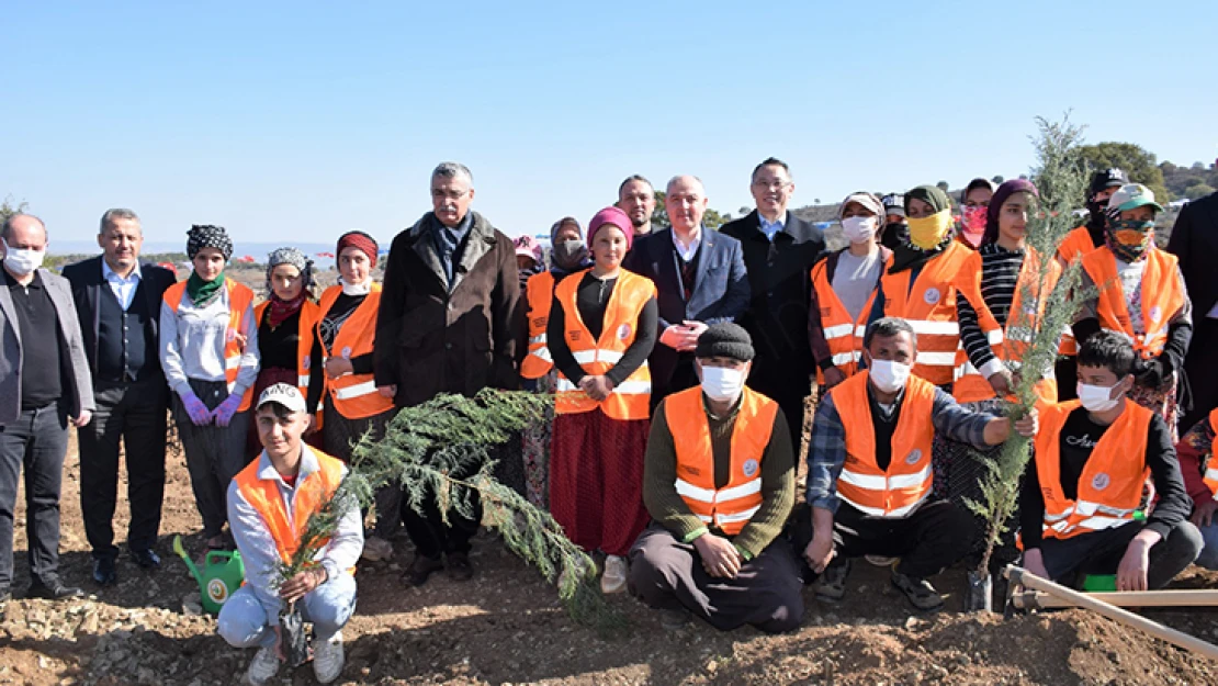 Kahramanmaraş'ta Tayvan Dostluk Hatıra Ormanı kuruldu