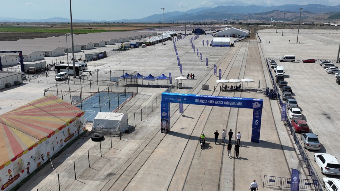 Kahramanmaraş'ta TEKNOFEST coşkusu! İnsansız hava araçları yarışları başladı