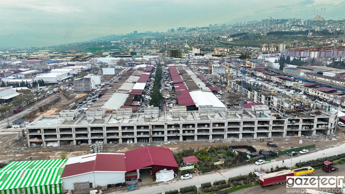 Kahramanmaraş'ta ticaretin yeni adresi, toptancılar sitesi