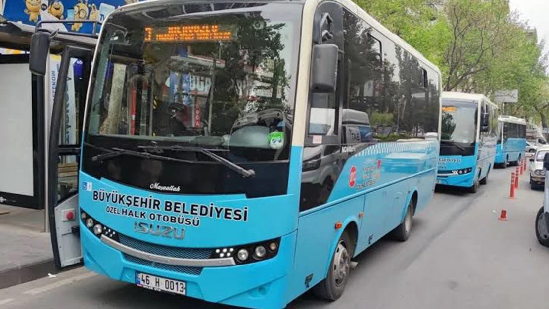 Kahramanmaraş'ta toplu taşıma ücretlerine zam yapıldı