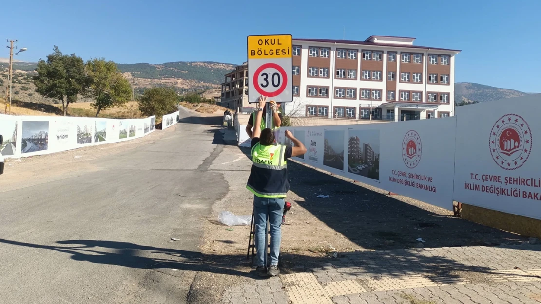 Kahramanmaraş'ta trafik güvenliği ve akışı için ekipler 7/24 sahada