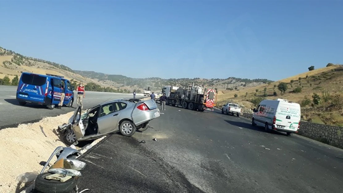 Kahramanmaraş'ta trafik kazası: 1 yaralı