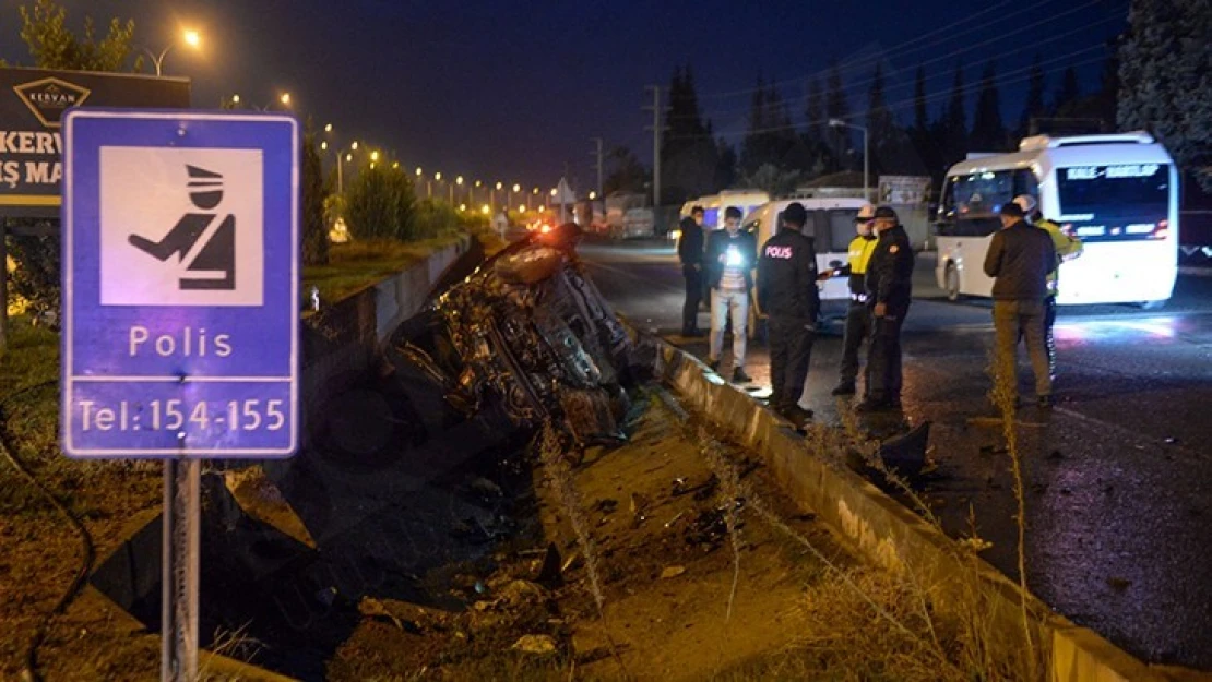 Kahramanmaraş'ta trafik kazası: 4 yaralı