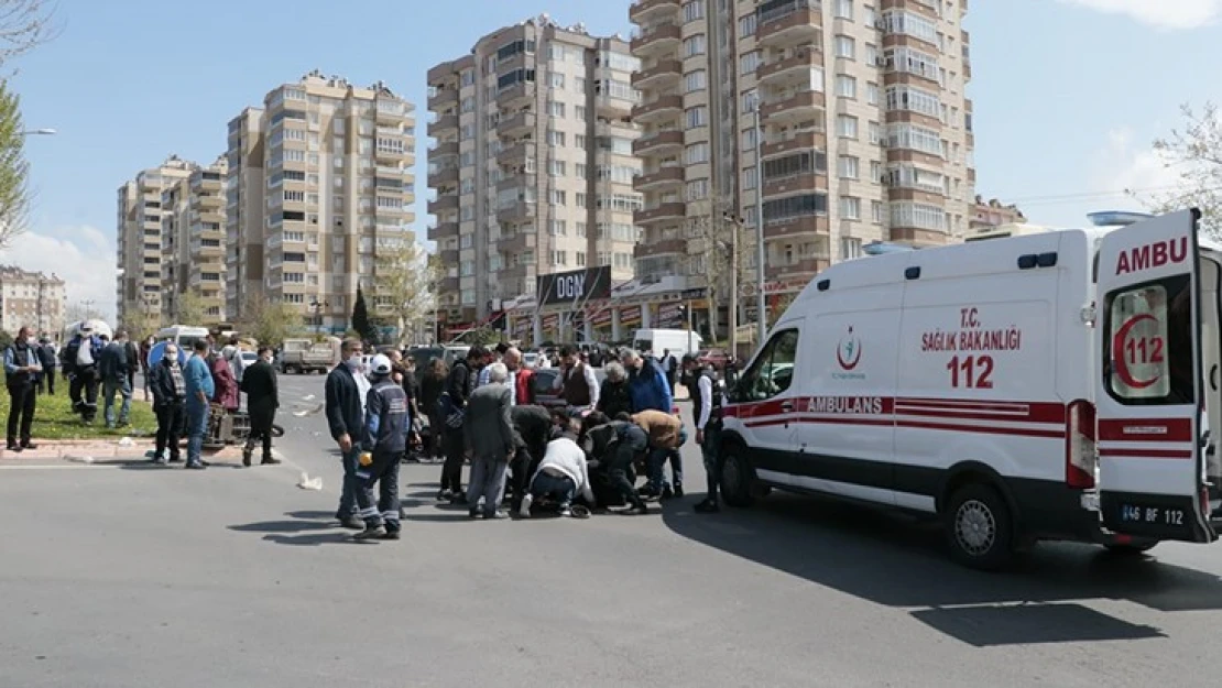 Kahramanmaraş'ta trafik kazası: 2 yaralı