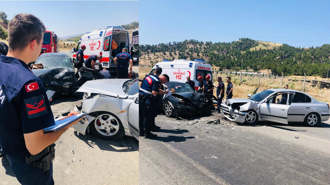 Kahramanmaraş'ta trafik kazası: 4 yaralı!