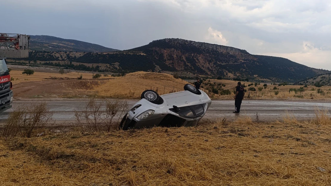 Kahramanmaraş'ta trafik kazası: 1 yaralı