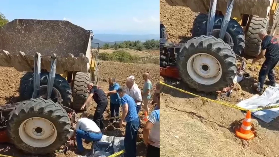 Kahramanmaraş'ta traktörün altında kalan sürücü hayatını kaybetti