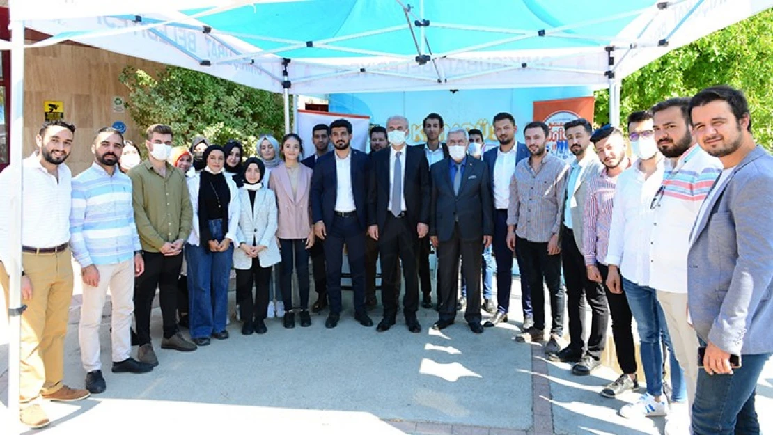 Kahramanmaraş'ta üniversite öğrencilerine yönelik tanıtım stantları kuruldu