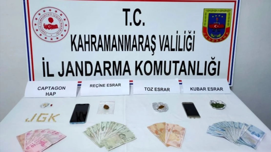 Kahramanmaraş'ta uyuşturucu operasyonu