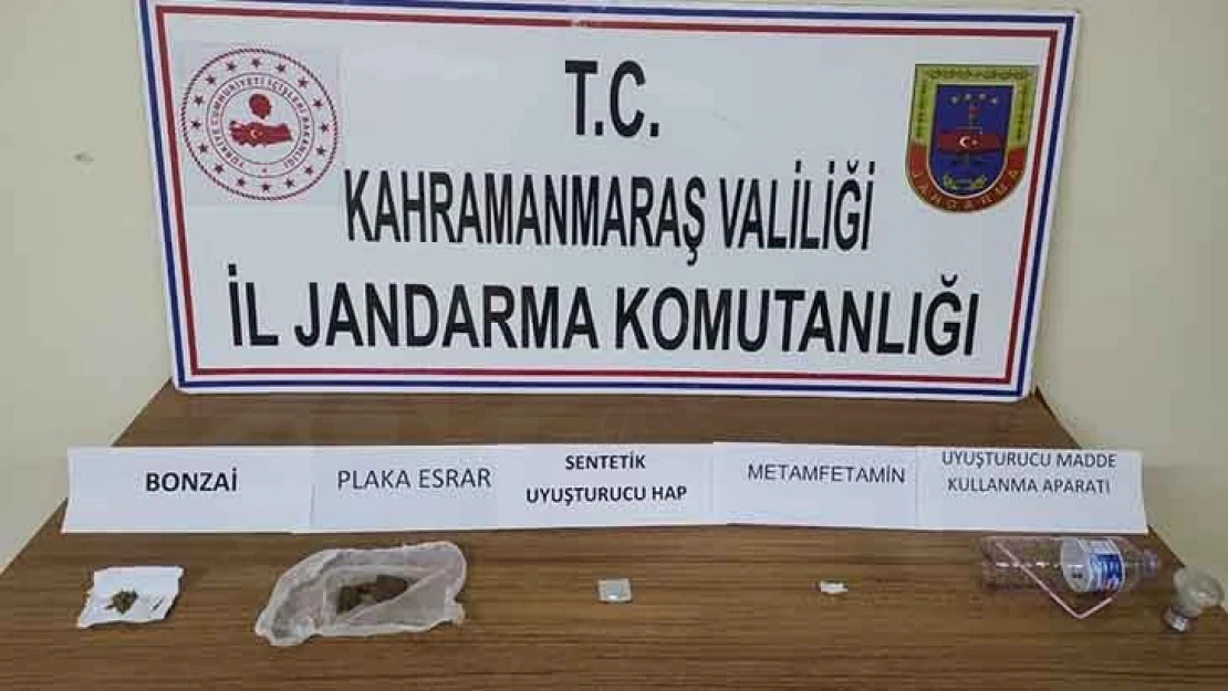 Kahramanmaraş'ta uyuşturucu operasyonu