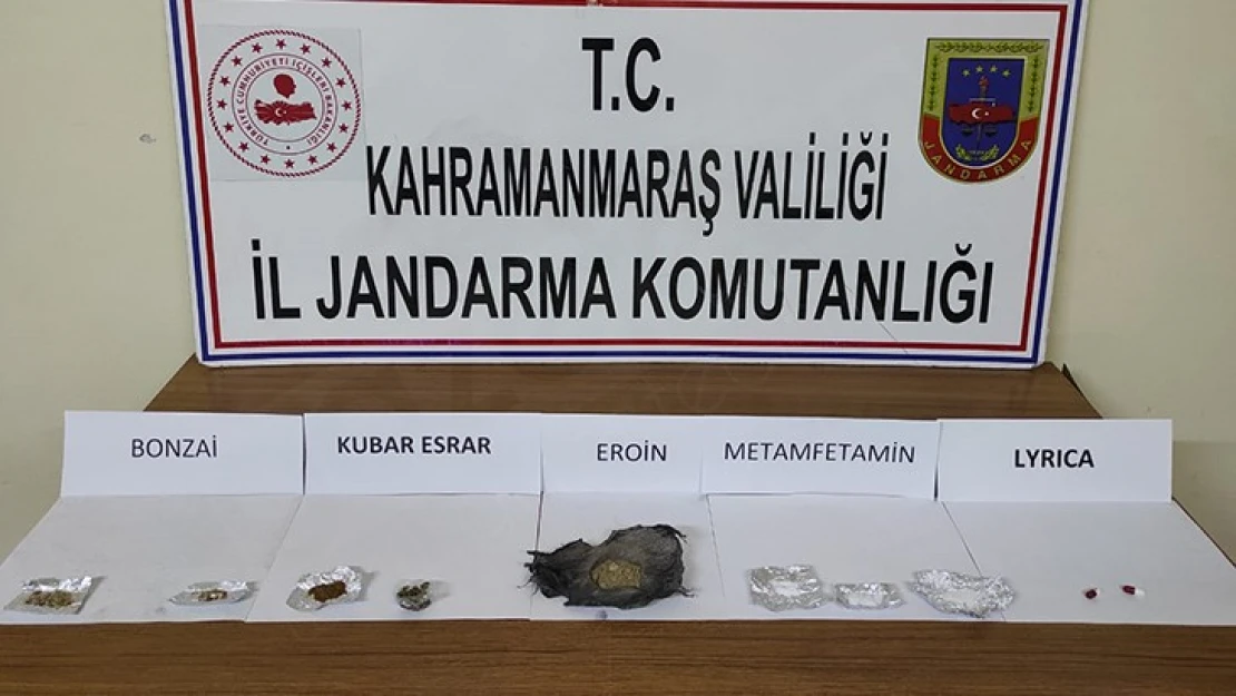 Kahramanmaraş'ta uyuşturucu operasyonu