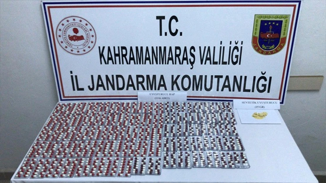 Kahramanmaraş'ta uyuşturucu operasyonu