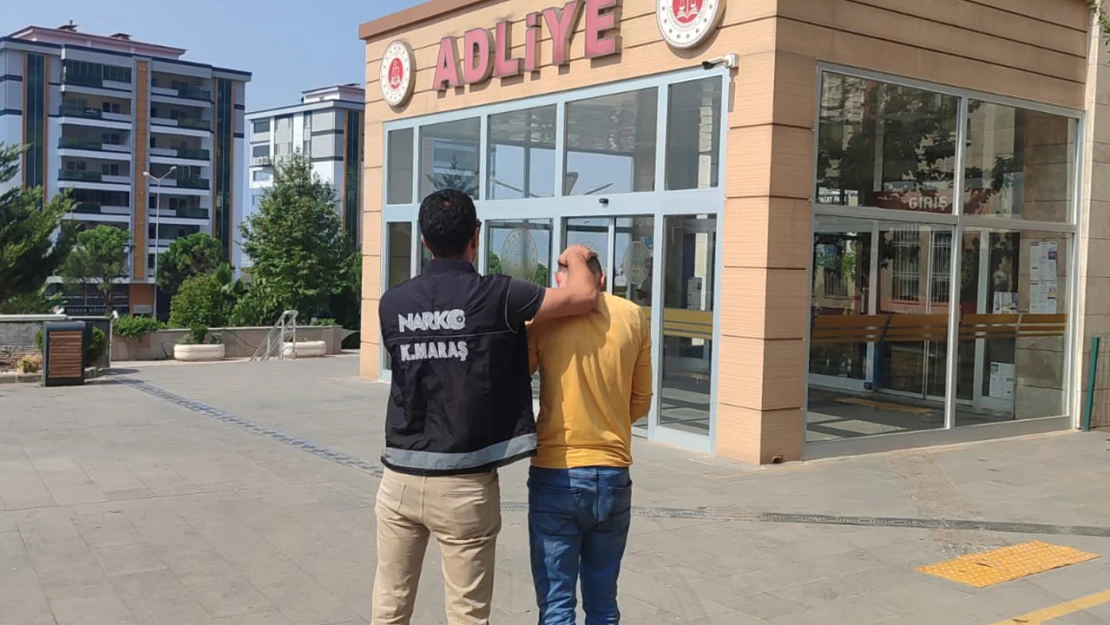 Kahramanmaraş'ta uyuşturucu ticareti yapan bir kişi tutuklandı