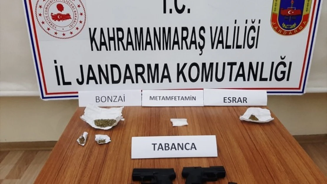 Kahramanmaraş'ta uyuşturucu ve silah operasyonu