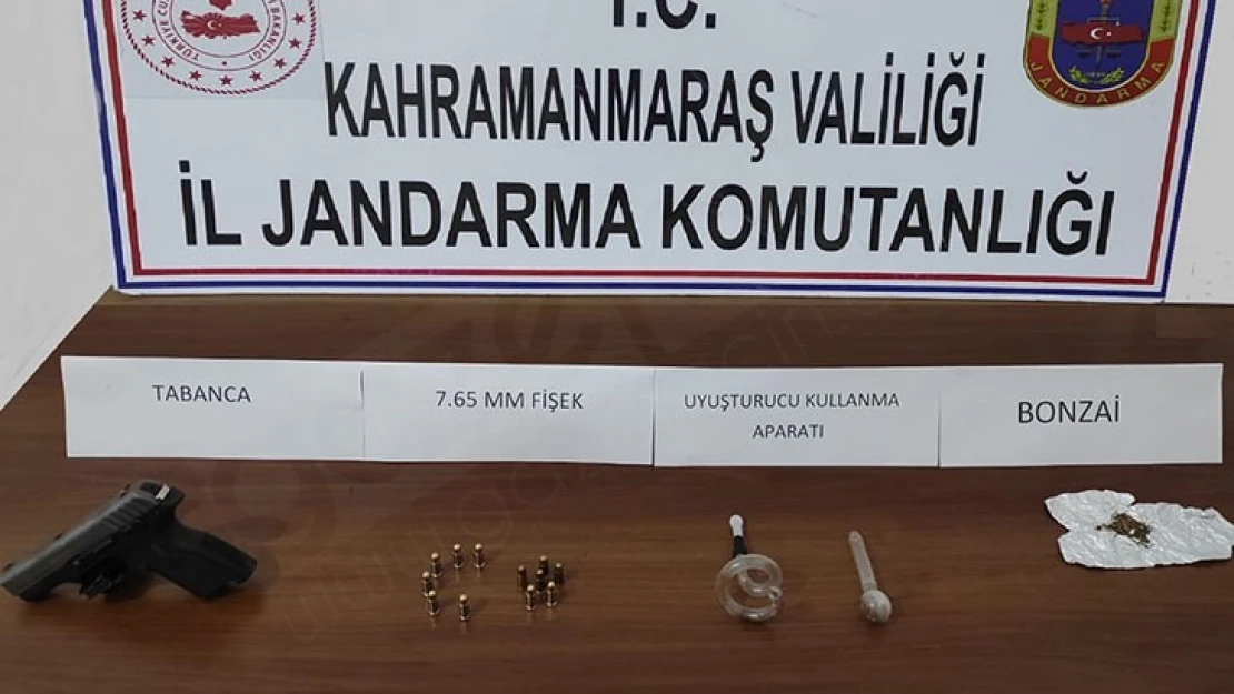 Kahramanmaraş'ta uyuşturucudan 3 şüpheli gözaltına alındı